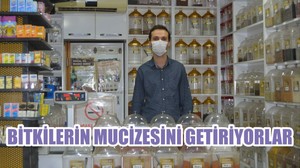 BİTKİLERİN MUCİZESİNİ GETİRİYORLAR