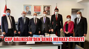 CHP BALIKESİR’DEN GENEL MERKEZ ZİYARETİ