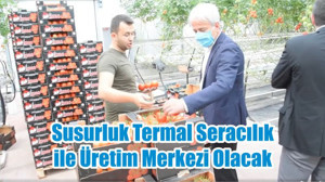 Susurluk Termal Seracılık ile Üretim Merkezi Olacak