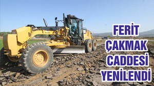Ayvalık'ta Ferit Çakmak Caddesi Yenilendi