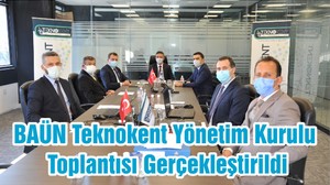 BAÜN Teknokent Yönetim Kurulu Toplantısı Gerçekleştirildi