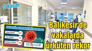 Balıkesir'de Vakalarda Ürküten Rekor