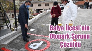 Balya İlçesi’nin Otopark Sorunu Çözüldü