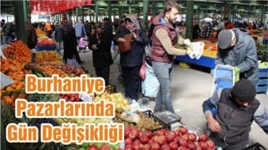 Burhaniye Pazarlarında Gün Değişikliği
