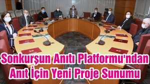 SonkurȘun Anıtı Platformu'ndan Anıt İçin Yeni Proje Sunumu