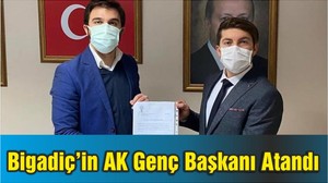 Bigadiç’in AK Genç Başkanı Atandı
