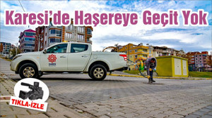 Karesi’de Haşereye Geçit Yok
