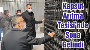 Kepsut Arıtma Tesisi’nde Sona Gelindi