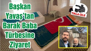 Başkan Yavaş'tan Barak Baba Türbesine Ziyaret