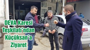 DEVA Karesi Teşkilatı’ndan Küçüksan’a Ziyaret