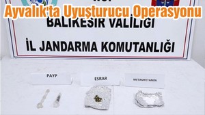 Ayvalık'ta Uyuşturucu Operasyonu