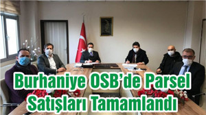 Burhaniye OSB’de Parsel Satışları Tamamlandı