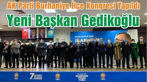 AK Parti Burhaniye İlçe Kongresi Yapıldı Yeni Başkan Gedikoğlu