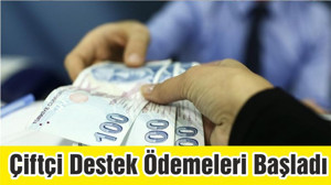 Çiftçi Destek Ödemeleri Başladı