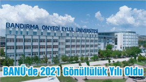 BANÜ'de 2021 Gönüllülük Yılı Oldu