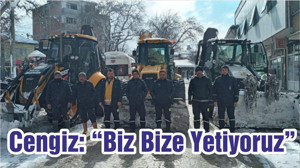 Başkan Cengiz: “Biz Bize Yetiyoruz”