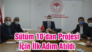 Sütüm 10’dan Projesi İçin İlk Adım Atıldı