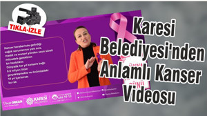 Karesi Belediyesi'nden Anlamlı Kanser Videosu