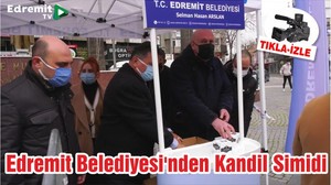 Edremit Belediyesi'nden Kandil Simidi