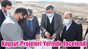 Kepsut Projeleri Yerinde İncelendi