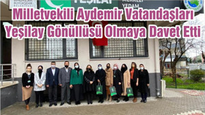 Milletvekili Aydemir Vatandaşları Yeşilay Gönüllüsü Olmaya Davet Etti