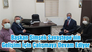 Başkan Şimşek Savaştepe’nin Gelişimi İçin Çalışmaya Devam Ediyor