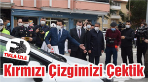 Balıkesir’de Kırmızı Çizgimizi Çektik