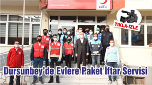 Balıkesir'de Evlere Paket İftar Servisi