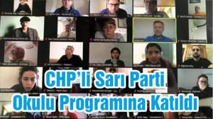 CHP’li Sarı Parti Okulu Programına Katıldı