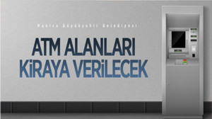 Manisa Büyükşehir Belediyesine Ait 9 Adet ATM Alanı İhale İle Kiraya Verilecek