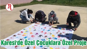 Karesi'de Özel Çocuklara Özel Proje