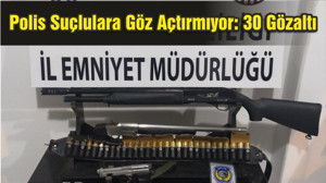 Balıkesir'de Polis Suçlulara Göz Açtırmıyor: 30 Gözaltı