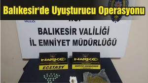Balıkesir'de Uyuşturucu Operasyonu