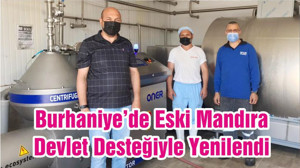 Burhaniye’de Eski Mandıra Devlet Desteğiyle Yenilendi
