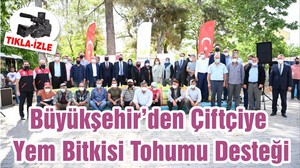 Büyükşehir’den Çiftçiye Yem Bitkisi Tohumu Desteği
