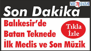 Balıkesir'de Batan Teknede İlk Meclis ve Son Müzik