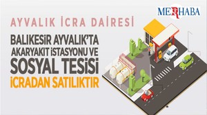 Ayvalık'ta İcradan Satılık Akaryakıt İstasyonu