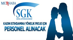 Kadın İstihdamına Yönelik Proje İçin Personel Alınacak