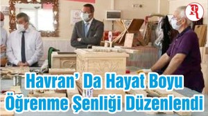 Havran’ Da Hayat Boyu Öğrenme Şenliği Düzenlendi