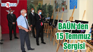 BAÜN'den 15 Temmuz Sergisi