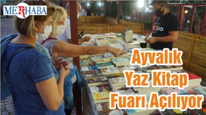 Ayvalık Yaz Kitap Fuarı Açılıyor