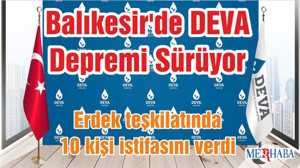 Balıkesir'de DEVA Depremi Sürüyor