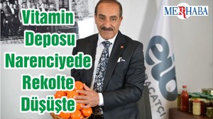 Vitamin Deposu Narenciyede Rekolte Düşüşte