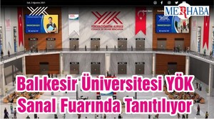 Balıkesir Üniversitesi YÖK Sanal Fuarında Tanıtılıyor