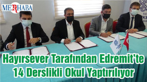 Hayırsever Tarafından Edremit’te 14 Derslikli Okul Yaptırılıyor