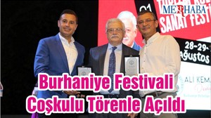Burhaniye Festivali Coşkulu Törenle Açıldı