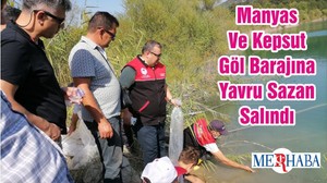Manyas Ve Kepsut Göl Barajına Yavru Sazan Salındı