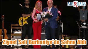 Ziynet Sali Burhaniye’de Sahne Aldı