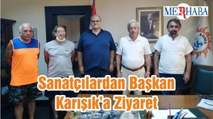 Sanatçılardan Başkan Karışık’a Ziyaret