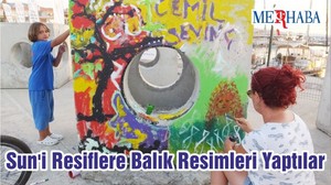 Sun'i Resiflere Balık Resimleri Yaptılar
